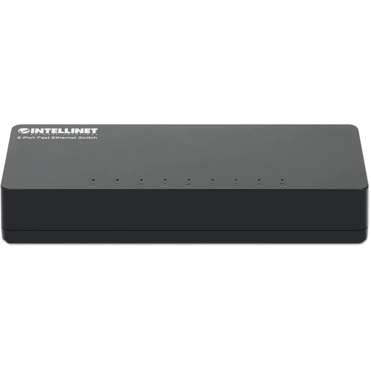 Intellinet Desktop 8-Port Fast Ethernet Switch schwarz