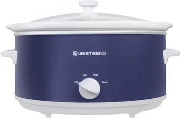 West Bend 6-Quart Pattern Slow Cooker, Manual