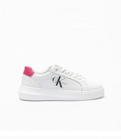 Zapatilla Calvin Klein Chunky Cupsole Mujer Blanco 36