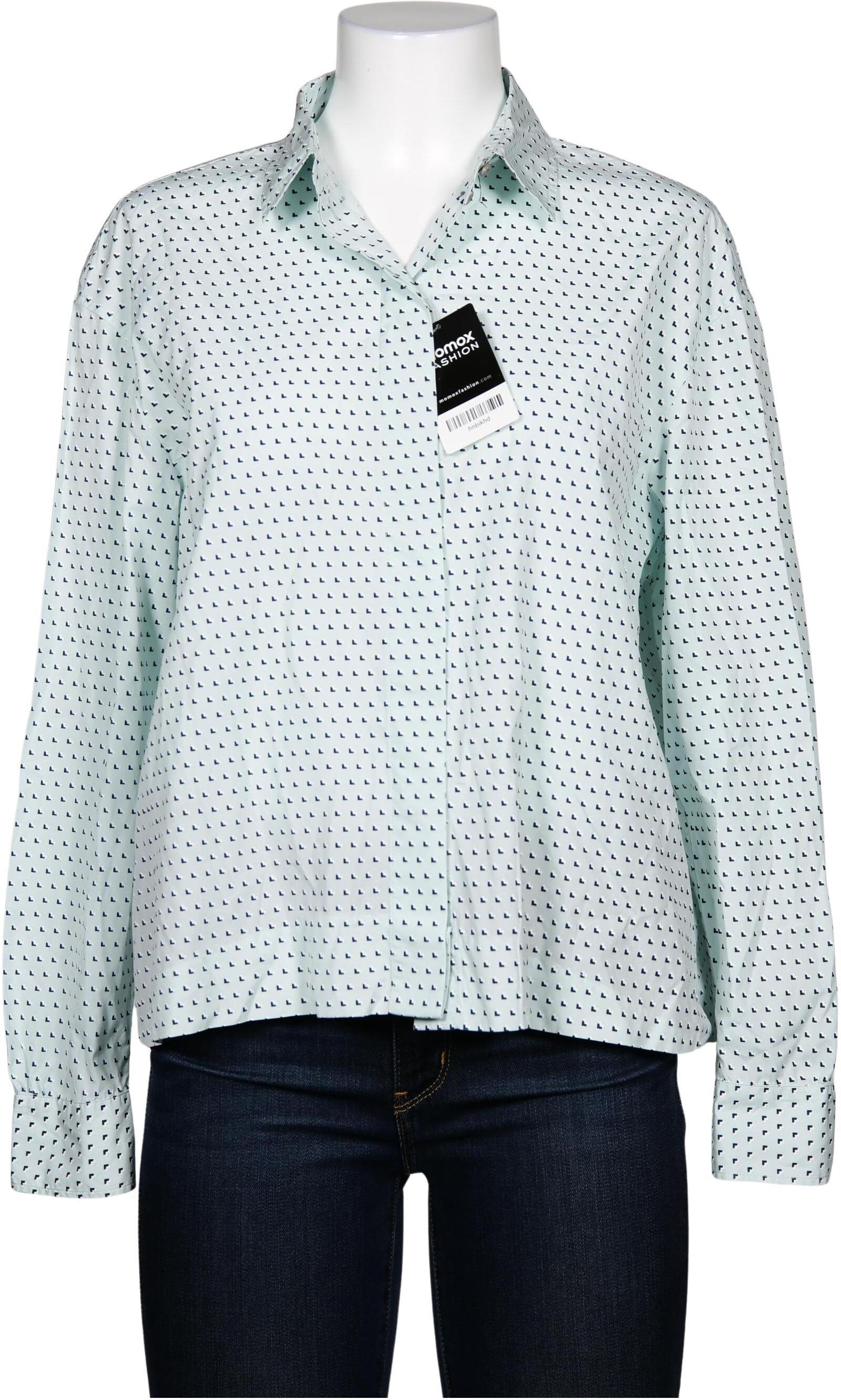 Cain Damen Bluse, Hellgrün, Gr. EU 38 (Marc Cain N3), Baumwolle - Second Hand
