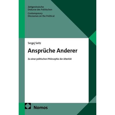 Ansprüche Anderer, Taschenbuch von Sergej Seitz, Nomos, 978-3-7560-4060-5