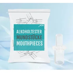 25er-Pack Mundstücke für ACE AF-33 Alkoholtester
