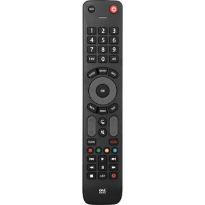 One-For-All Universalfernbedienung Evolve TV, für 1 Gerät, mit Lernfunktion und vorprogrammiert