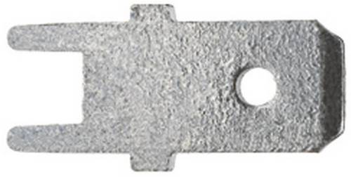 Klauke 2030 Steckzunge zum Einlöten in gedruckte Schaltungen Steckbreite: 6.3mm Steckdicke: 0.8mm 180° Unisoliert Metall