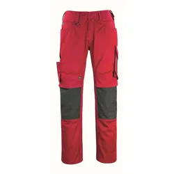 Bundhose "MANNHEIM" Unique mehrfarbig - 82C51 - rot/schwarz