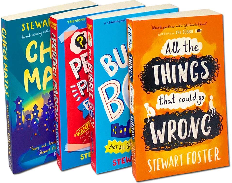 Simon & Schuster Stewart Foster The Bubble Boy 4 Books Collection Set