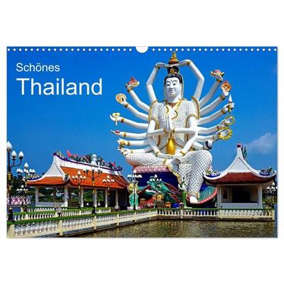 Schönes Thailand (Wandkalender 2027 DIN A3 quer), CALVENDO Monatskalender
