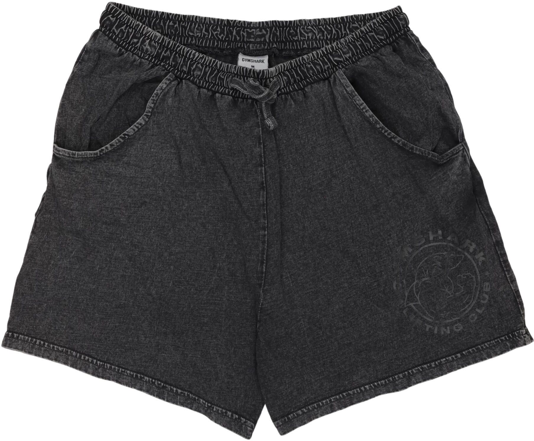 Gymshark Damen Shorts, Grau, Gr. M, Baumwolle - Second Hand