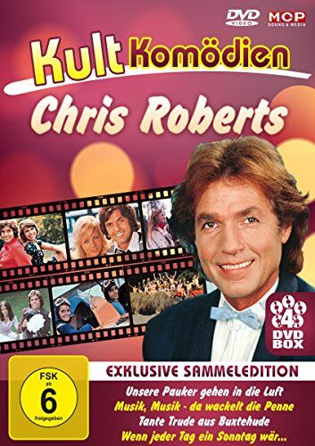 Harald Vock - Kultkomödien mit Chris Roberts (4DVD-Box: Unsere Pauker gehen in die Luft / Musik, Musik - da wackelt die Penne / Tante Trude aus Buxehude / Wenn jeder Tag ein Sonntag wär...) - Preis vom 10.10.2026 11:48:34 h