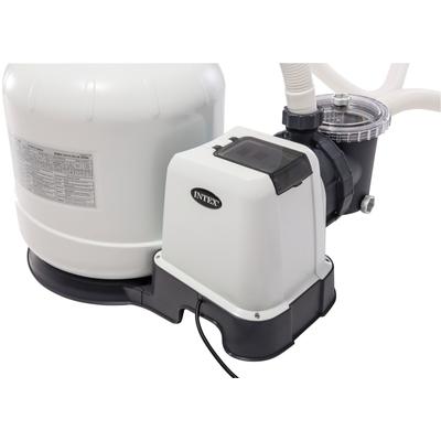 Sandfilteranlage INTEX "SX2800", schwarz-weiß (grau, schwarz, weiß), B:40cm H:66cm L:0cm, Kunststoff, Filteranlagen, Pumpenleistung ca. 10,5 m³/h