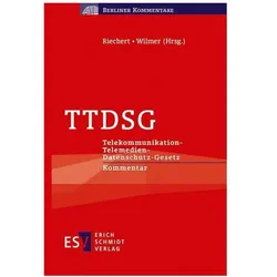 Ttdsg, Fachbücher von Thomas Wilmer, Anne Riechert