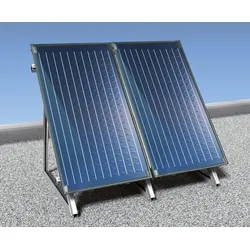 BOSCH Solar-Paket JUPA SO531, Flachdach 2 x SO5000 TFV, bausseitige Befestigung