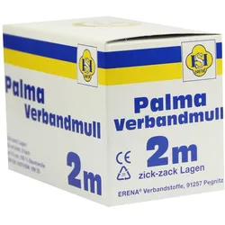 Palma Verbandmull 80 cm 2 m zickzack Lag 1 St
