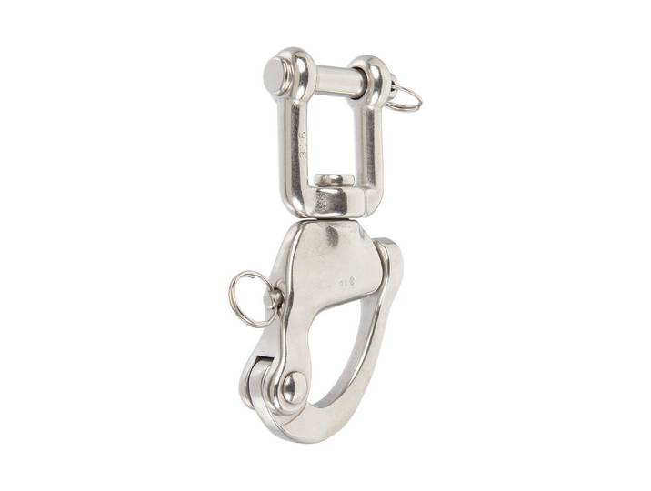 Meister + Co Karabiner mit Wirbelschäkel 13 cm