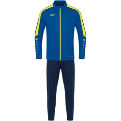 JAKO Power Polyester Trainingsanzug 404 - royal/citro XL