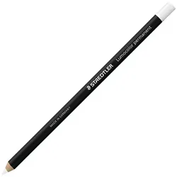 Staedtler Trockenmarker »Lumocolor permanent glasochrom« weiß