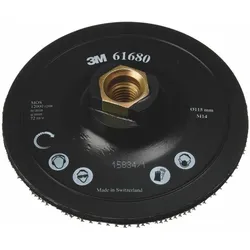 3M, Klettband, Klett-Haftstützteller 178mm DH-AC m.Zentrierung