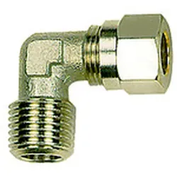 Winkel-Einschraubverschraubung, R 1/4 a., Rohr-Außen-Ø 8 (N 93)
