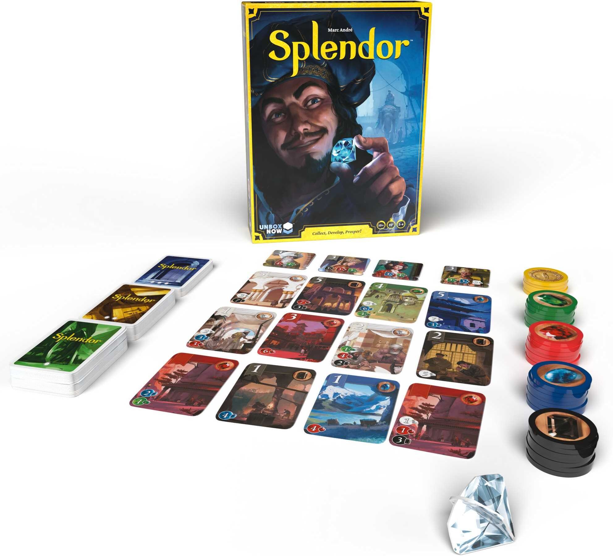 Splendor (2024 Refresh) - Strategic Development Game by Space Cowboys