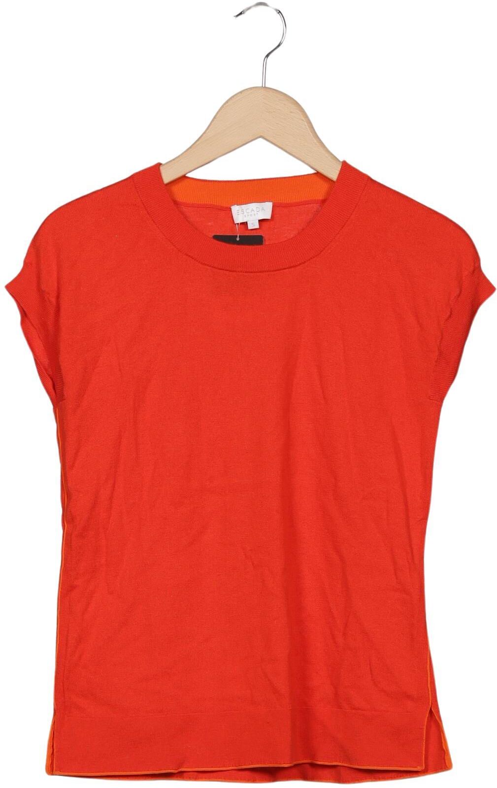 Escada Sport Damen Pullover, Rot, Gr. S, kein / Etikett - Second Hand