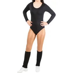 Orlob Tanz Body Langarm 1 Stück | L-XL (V) | Weiss (OR-1000)