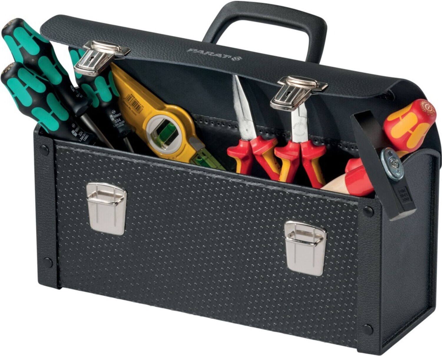 Werkzeugtasche B370xT140xH190mm 7l Kunststoff,Rindsleder,Con-Pearl® PARAT (2220000401)