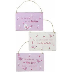Schild TWITO (BHT 21x14x0,50 cm) - BHT 21x14x0,50 cm