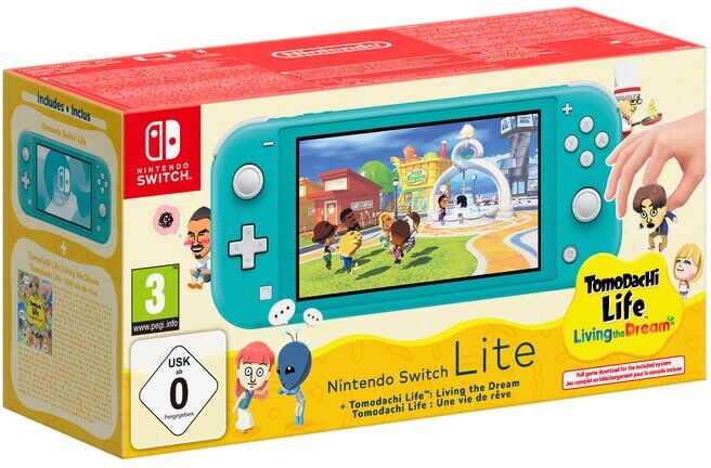 CONSOLA NINTENDO SWITCH LITE TOMODACHI TQ