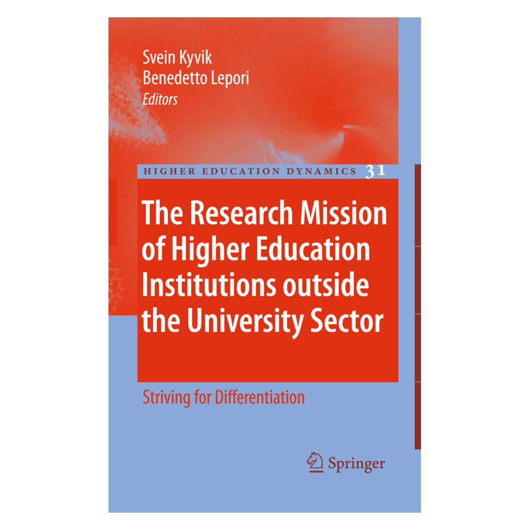 Springer The Research Mission of Higher Education Institutions outside the University Sector (Englisch, Softcover, Benedetto Lepori, Svein Kyvik) (55494020)