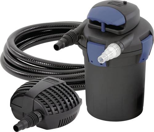 Oase 50499 BioPress Set 4000 Filter-Set mit UVC-Klärgerät 1500 l/h