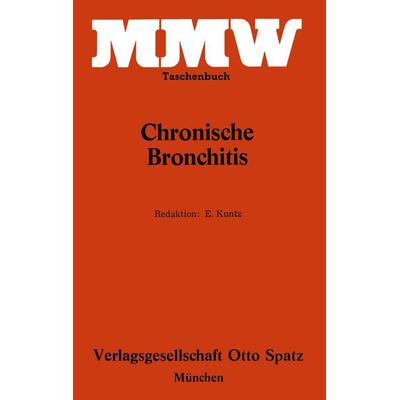 Chronische Bronchitis, Taschenbuch von , Springer Berlin, 978-3-540-79783-8