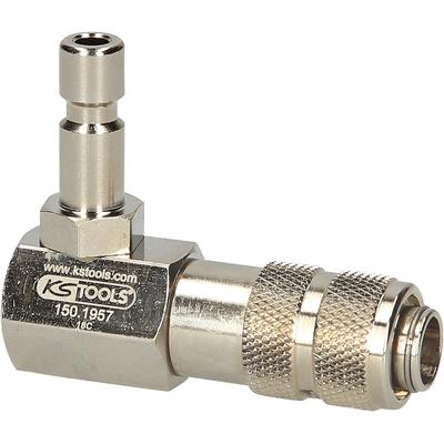 Ks Tools Kühlsystem-Bajonettadapter, 90° abgewinkelt [Hersteller-Nr. 150.1957]