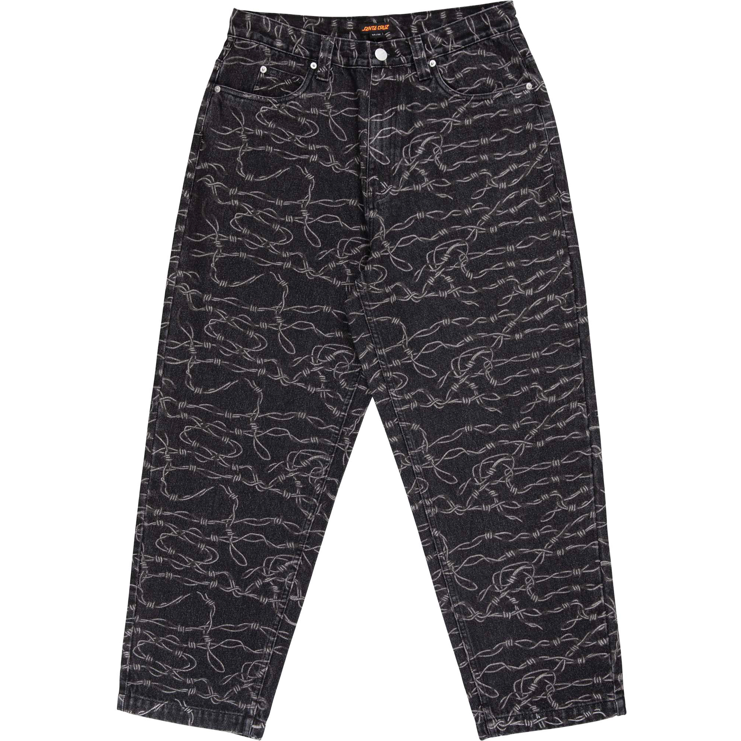 Santa Cruz Big Herren Jeans & Freizeithose schwarz Größe XS Lifestyle Hautfreundlich