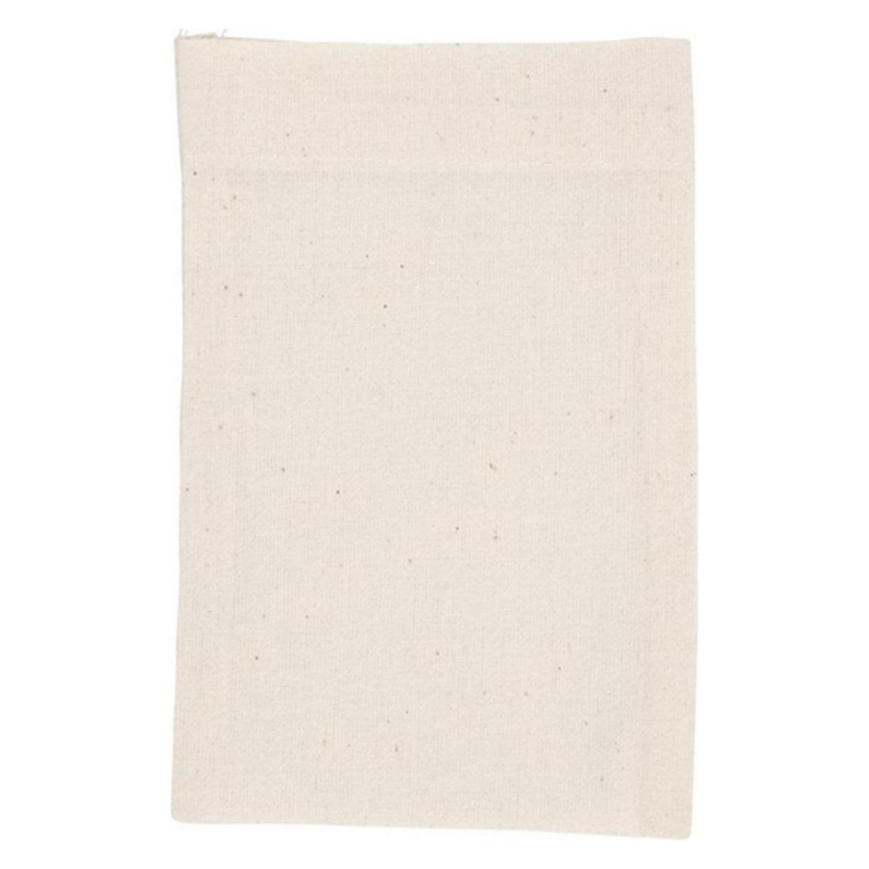 Creativ Company Stoffbeutel 15 x 20 cm, 4 Stück, Hellnatur (499902)