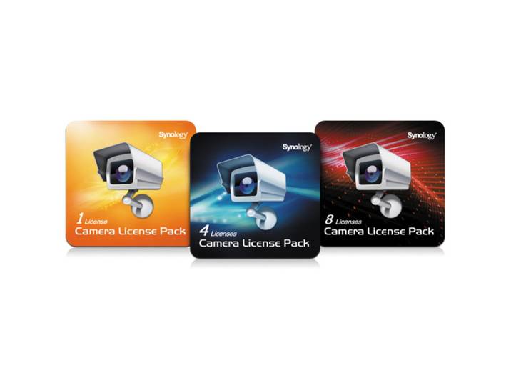 Synology 4 cam Lic Pack, 4 licence(s) DEVICELICENSE(X4)
