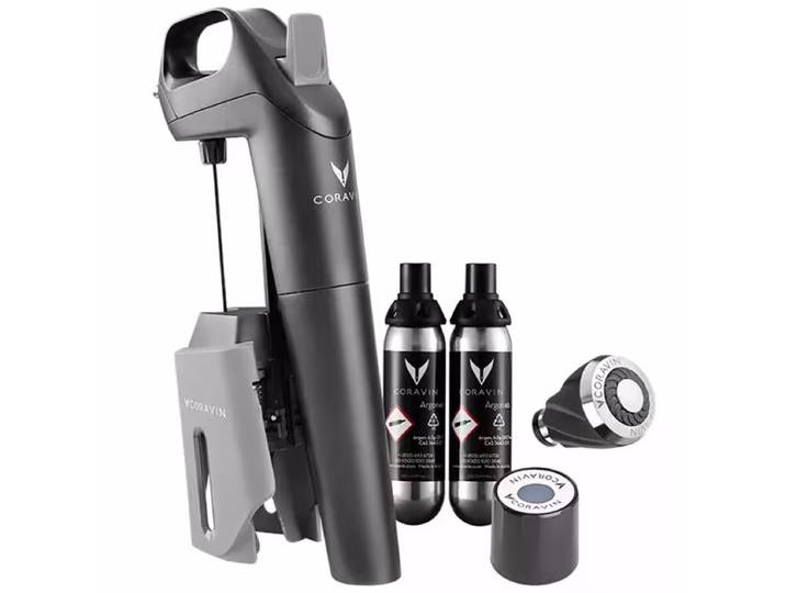 Coravin Model3, Wine&Passion Weinausgiesser – Weinzubehör – schwarz