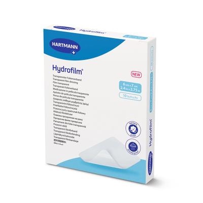 Hydrofilm transparenter Folienverband 6x7 cm 10 St Verband