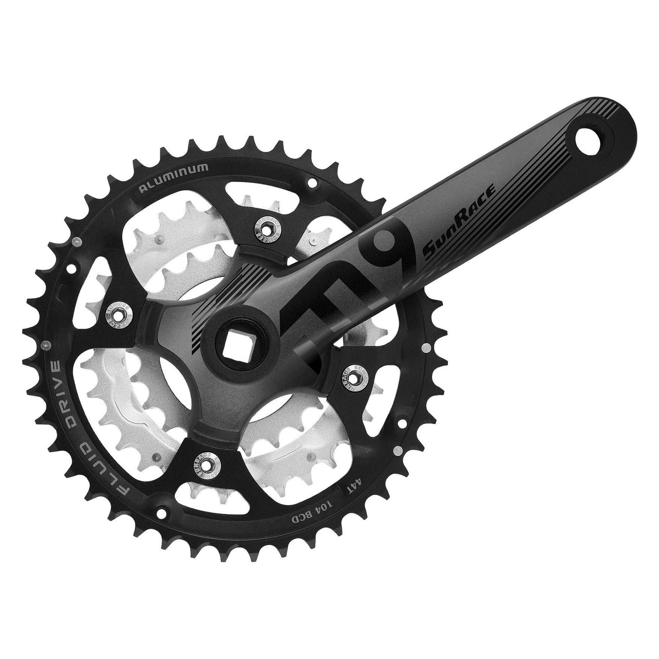 SunRace Kettenradgarnitur, 3-f (170 mm) (FCM914-Box)