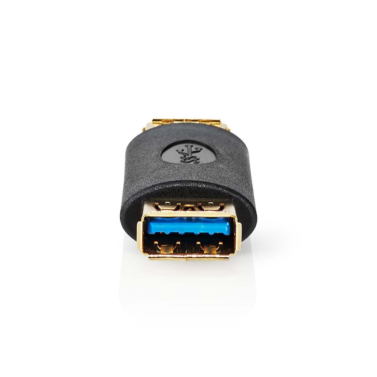 Nedis CCBW60900AT USB-A naar USB-A kabel, antraciet