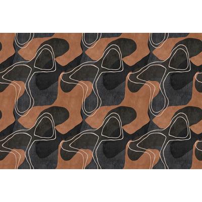 Fototapete LIVING WALLS "Walls by Patel Terra", braun, B:4m L:2,7m, Vlies, Tapeten, Vlies, Wand