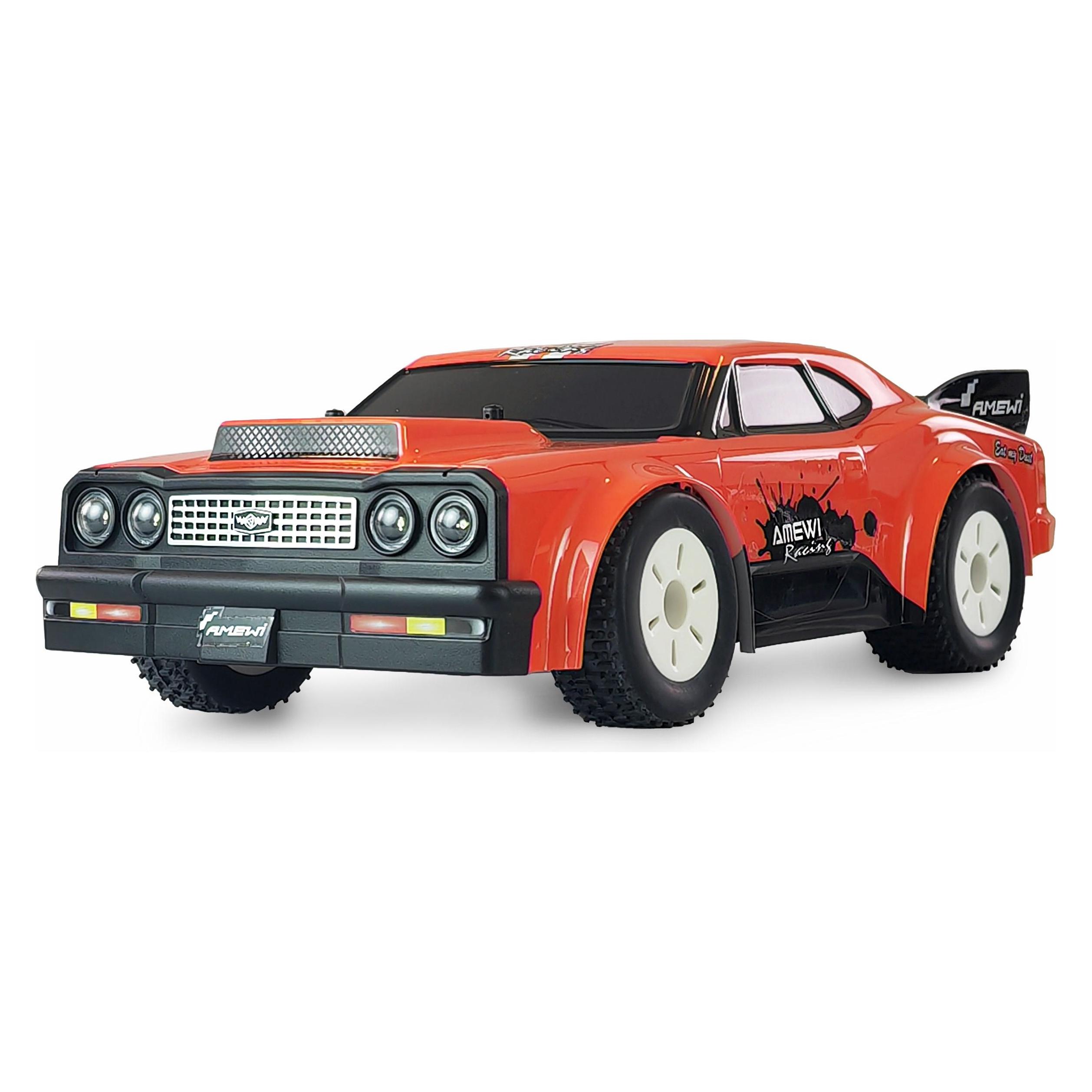 Amewi Drag Race Fahrzeug DR1.6 brushed 4WD 1:16 RTR orange (RTR Ready-to-Run) (21097)