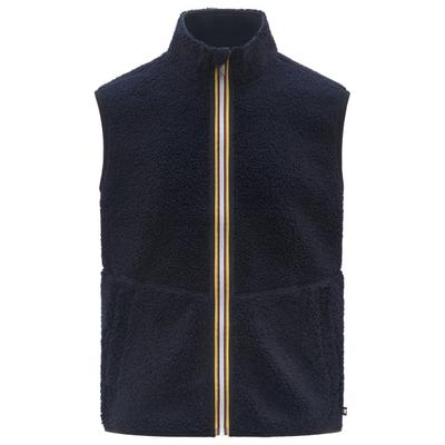 K-Way - Yannick Sherpa Polar Double - Fleeceweste Gr M blau