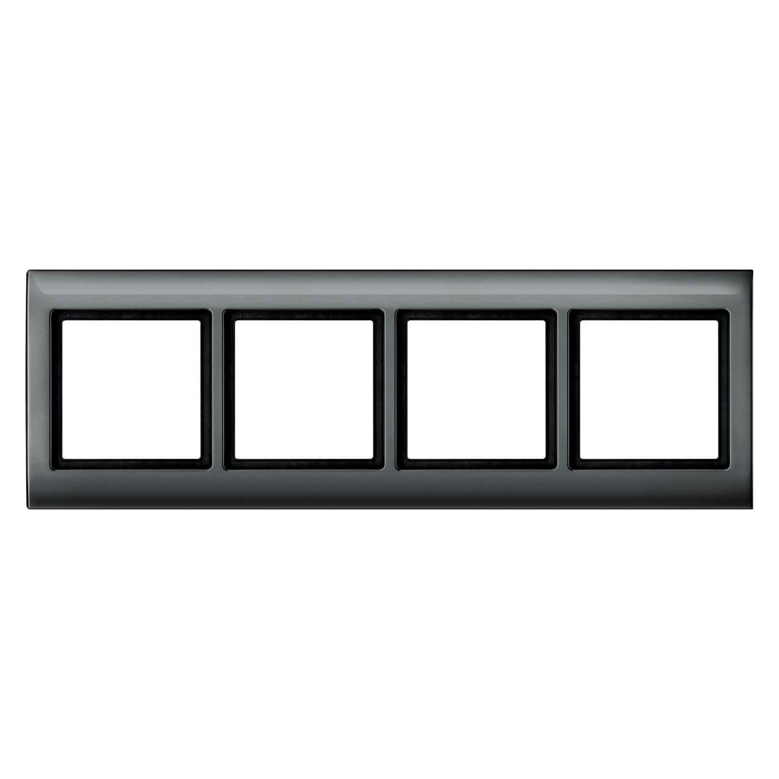 Merten AQUADESIGN-Rahmen, 4fach, anthrazit 400414 (400414)