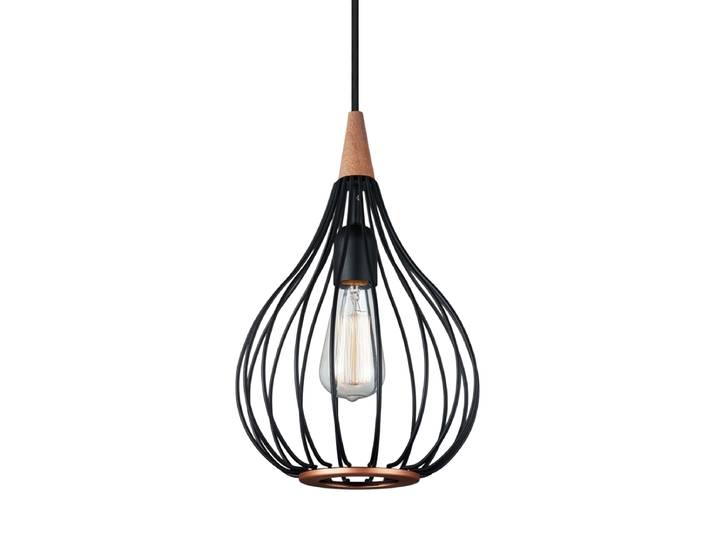 Design Pendellampe Drops Metal Schwarz ø 23cm Halo Design