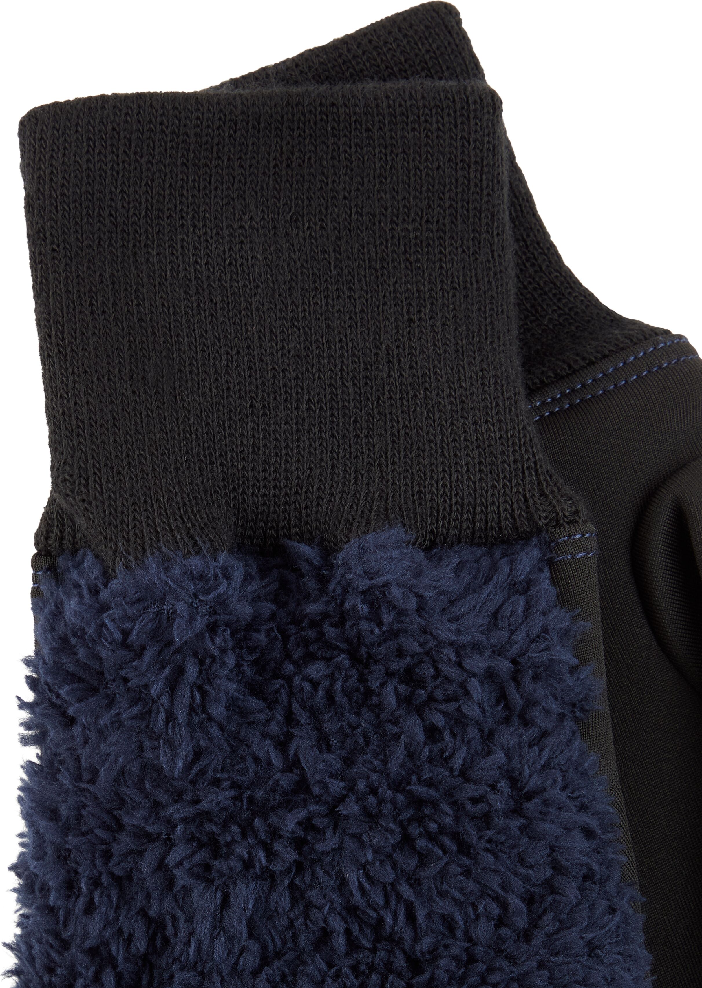 Fäustlinge LUHTA "LUHTA NEVALA", Damen, Gr. M (8/8,5), blau (dunkelblau), Obermaterial: 100% Polyester, Handschuhe Fäustlinge, mit gepolsterter Rückhand