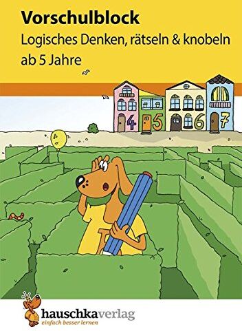 Linda Bayerl - Vorschulblock - Logisches Denken, rätseln und knobeln ab 5 Jahre - Preis vom 13.10.2026 11:25:28 h