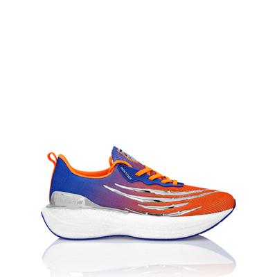 Sneaker PLEIN SPORT "Tiger", Herren, Gr. 44, Normalschaft, orange (0820, middleblau, orange), Schuhe Sneaker
