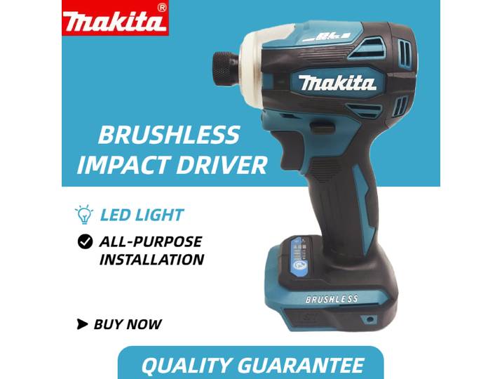 Perceuse sans fil Makita DTD172, perceuse à batterie, visseuse sans balais 18V, tournevis électrique à percussion, outil électrique