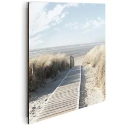 Bild WEG ZUM MEER (BH 50x40 cm) - bunt - BH 50x40 cm