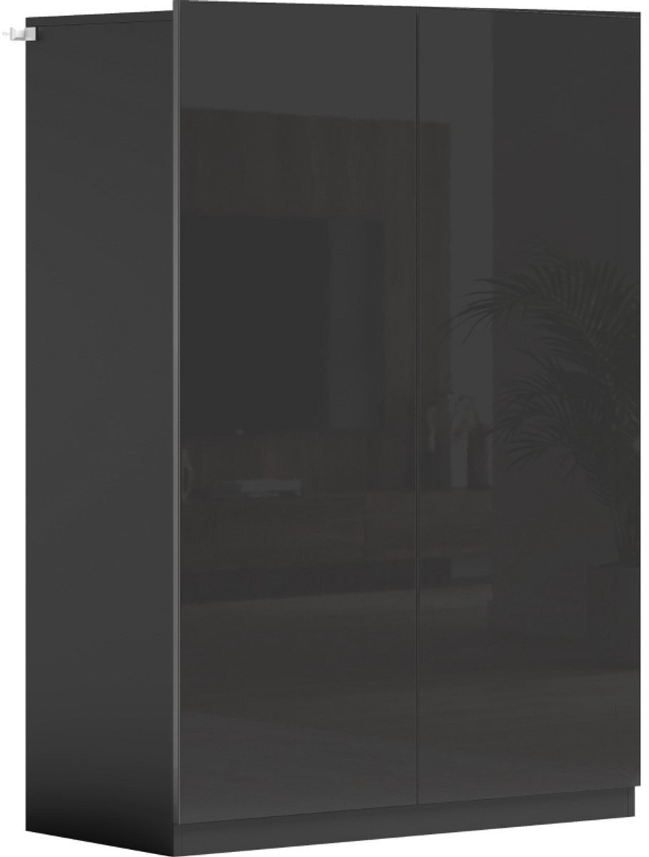Zylaro Wandmontage Schoenenkast met Hout-effect voor Hal en Slaapkamer